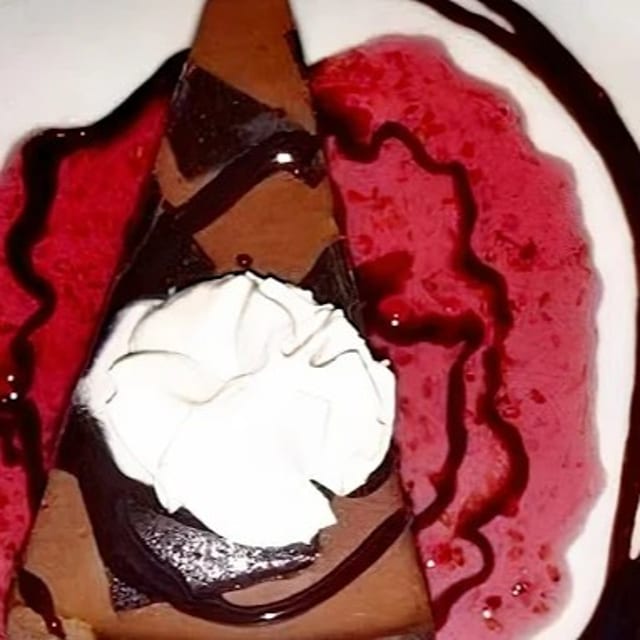 Chocolate Mousse Cake.