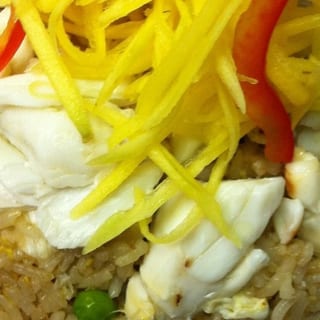 Jumbo Lump Crab Meat Fried Rice