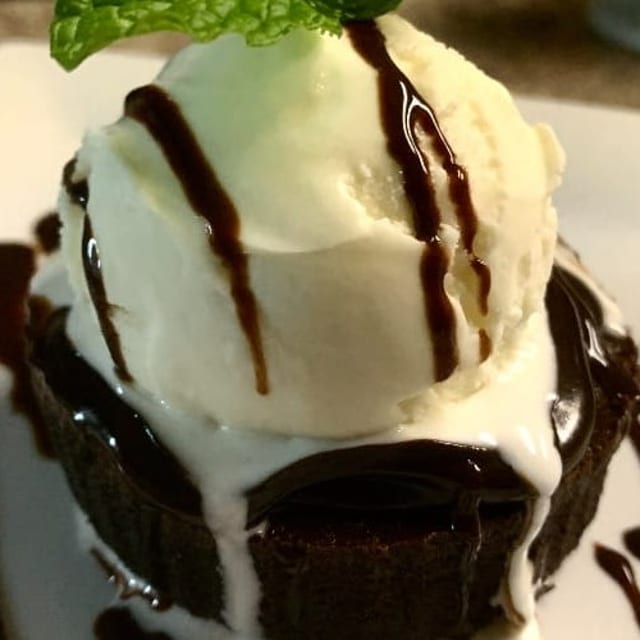 Chocolate Lava Cake.
