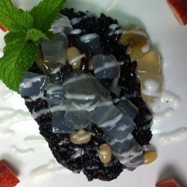 Coconut Black Sticky Rice.