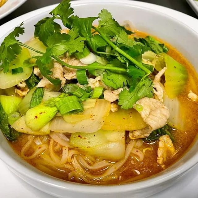 Tom Yum Noodle Soup.