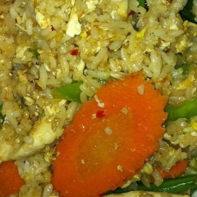 Spicy Basil Fried Rice.